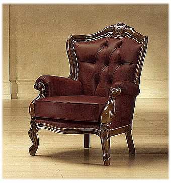 Кресло MORELLO GIANPAOLO 271/K poltrona фабрика MORELLO GIANPAOLO из Италии