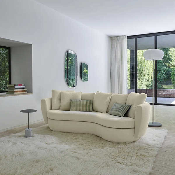 Прямоугольная бархатная подушка LIGNE ROSET Motif Flou 11020608-11020609 фабрика LIGNE ROSET из Италии. Фото №2