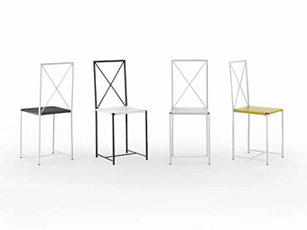 Металлическое кресло с открытой спинкой Moka FLEXFORM фабрика FLEXFORM из Италии