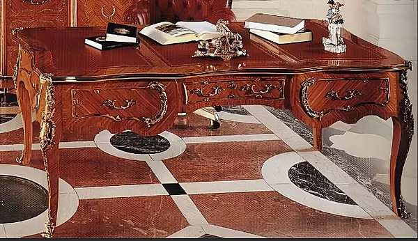 Письменный стол ANGELO CAPPELLINI DININS & OFFICES Borromini 9663/P фабрика ANGELO CAPPELLINI из Италии. Фото №2