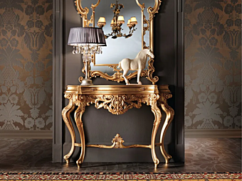 Консольный стол из массива дерева с ящиками MODENESE GASTONE 11608 Консольный стол из массива дерева с ящиками MODENESE GASTONE 11608 фабрика MODENESE GASTONE из Италии