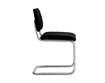 Стул с металлической основой и мягкой обивкой ALIVAR Breuer M. 104 фабрика ALIVAR из Италии