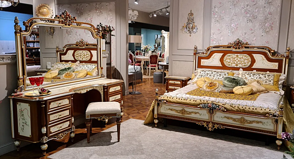 СПАЛЬНЯ ASNAGHI INTERIORS CHARTREUSE фабрика ASNAGHI INTERIORS из Италии. Фото №1