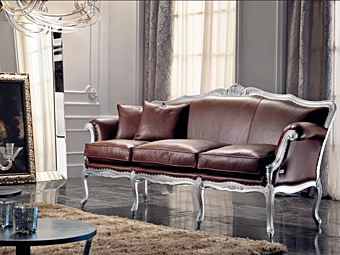 Диван на три места с мягкой спинкой из ткани Sissi KEOMA фабрика KEOMA из Италии