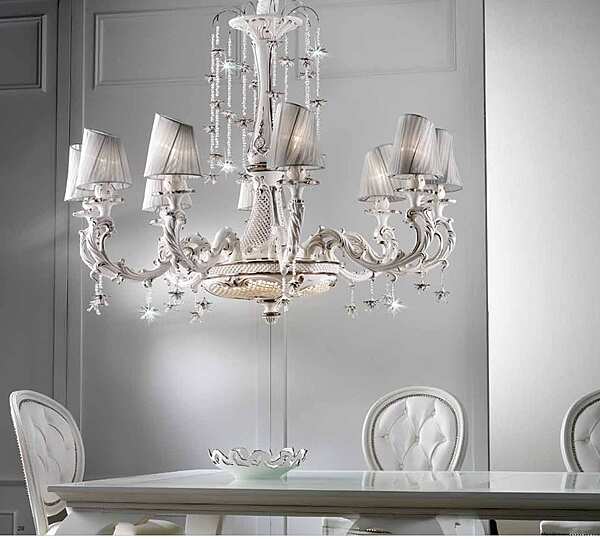 Люстра LORENZON Creazioni Luminose LL.25/BP/2C/3GPA/10F фабрика LORENZON (F.LLI LORENZON) из Италии. Фото №2