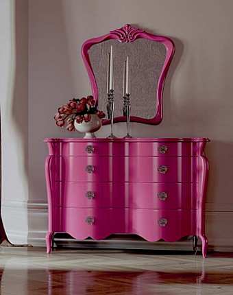 Комод ALAIN - fucsia - cassetti guide blumotion