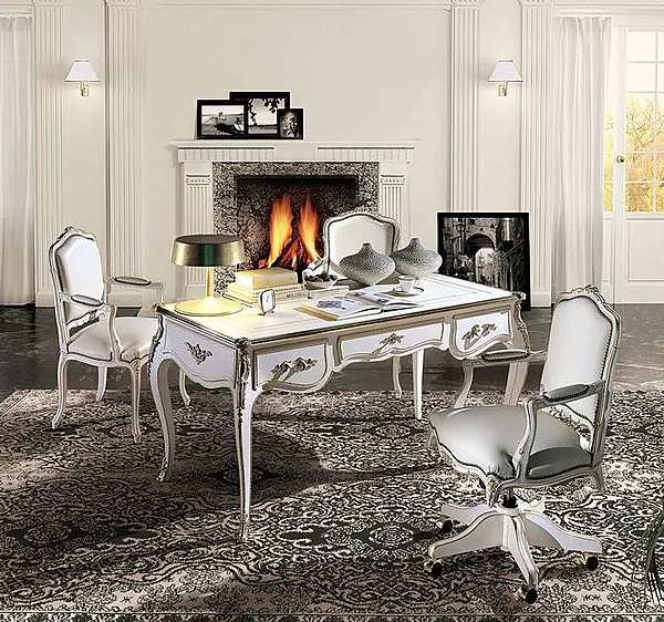 Письменный стол ANGELO CAPPELLINI  DININGS & OFFICES Borromini 9660/18P фабрика ANGELO CAPPELLINI из Италии. Фото №3