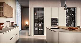Современная кухня с островом ASTER CUCINE Domina Noce Blade Opaco Современная кухня с островом ASTER CUCINE Domina Noce Blade Opaco фабрика Aster Cucine из Италии