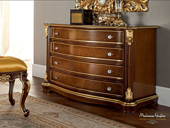Деревянный комод с ящиками MODENESE GASTONE 13205 фабрика MODENESE GASTONE из Италии