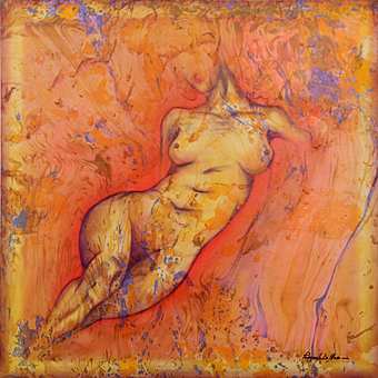 Картина Italy art. AG29 DE MASO Обнаженная