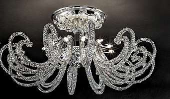 Люстра MASIERO (EMME PI LIGHT) LUXURY Cristalry Silver / PL12