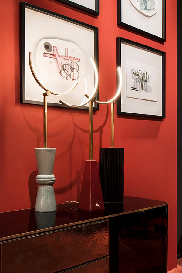 Настольная лампа с регулируемой высотой из металла MARIONI  Malibu C 02930C фабрика MARIONI из Италии. Фото №2