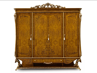 Шкаф-купе из дерева с зеркальными дверями A.R.ARREDAMENTI SRL Dolcevita 260 фабрика A.R.ARREDAMENTI SRL из Италии