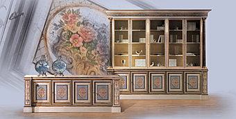 Книжный шкаф EZIO BELLOTTI ''PLATINUM'' 2027 фабрика EZIO BELLOTTI из Италии