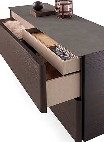 Комод из массива дерева OLIVIERI Brera CM495 фабрика OLIVIERI из Италии