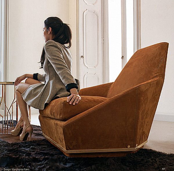 Кресло LONGHI (F.LLI LONGHI) X 655 Collection Loveluxe