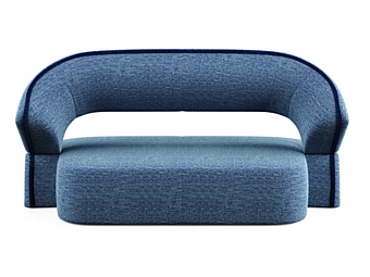Диван-кровать из ткани с мягкой спинкой Liu Jo Living Collection Soft Island