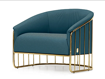 Кресло с обивкой из ткани FORMITALIA Charleston фабрика FORMITALIA из Италии