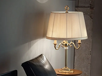 Настольная лампа с кристаллами Сваровски Euroluce Lampadari  Sirio LG3 фабрика EUROLUCE LAMPADARi из Италии