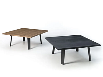 Кофейный стол квадратной формы из дуба MOROSO Il Naturale 06J фабрика Moroso из Италии