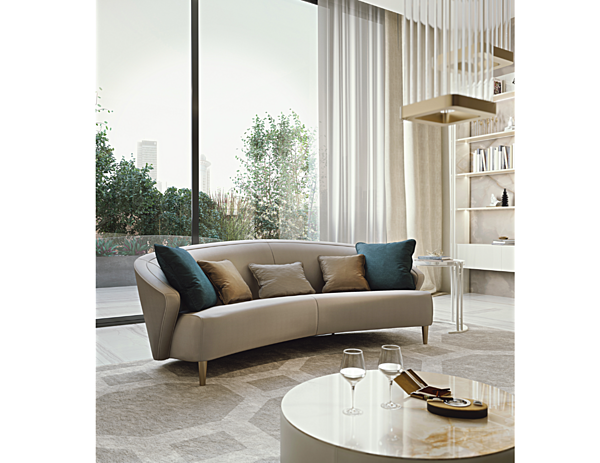 Диван с обивкой из ткани BIZZOTTO ITALIA Wave 6063 фабрика Bizzotto Italia из Италии. Фото №3