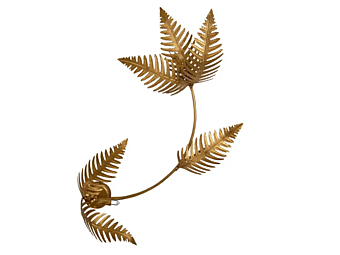 Настенная лампа из металла с растительным узором средняя Abrissi Fern Настенная лампа из металла с растительным узором средняя Abrissi Fern фабрика ABRISSI из Италии
