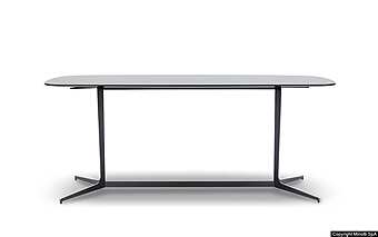 Стол MINOTTI Clyfford Rodolfo Dordoni Стол MINOTTI Clyfford Rodolfo Dordoni фабрика Minotti из Италии
