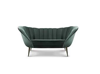 Диван с обивкой из бархата BRABBU Andes фабрика BRABBU из Италии