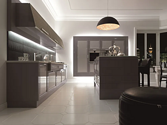 Современная кухня с островом из материала Martini Interiors Convivio Современная кухня с островом из материала Martini Interiors Convivio фабрика MARTINI INTERIORS из Италии