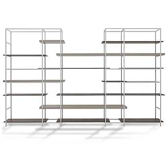 Книжный шкаф LEMA Plain DC001 Книжный шкаф LEMA Plain DC001 фабрика LEMA из Италии