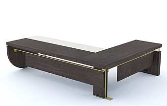 Письменный стол угловой DELLA ROVERE Narciso D275129 фабрика DELLA ROVERE из Италии