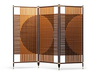 Кожаная ширма для комнаты POLTRONA FRAU Plot фабрика POLTRONA FRAU из Италии