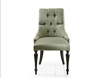 Кресло с обивкой из ткани и мягкой спинкой MARIONI Huei 02152