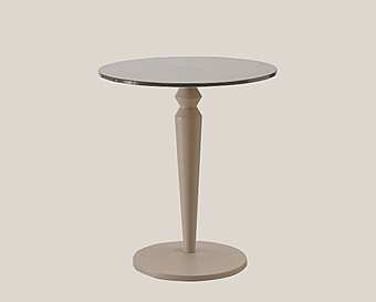 Круглый боковой кофейный столик из дерева AR INTERIORS Oliver OL16/55 фабрика AR Interiors из Италии