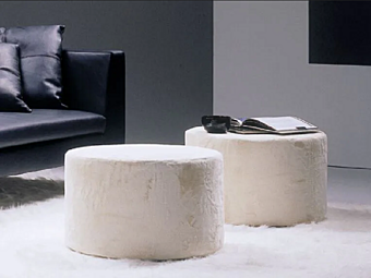 Круглый обитый пуф GYFORM  Ego фабрика Gyform из Италии
