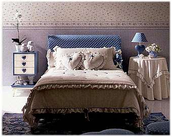 Кровать HALLEY 141AV Кровать HALLEY 141AV фабрика HALLEY из Италии