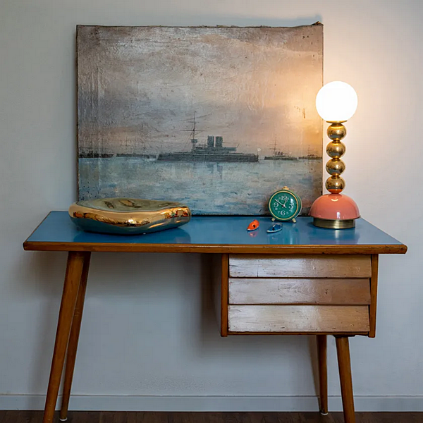 Настольная лампа из керамики с LED подсветкой MARIONI Pins 02986 фабрика MARIONI из Италии. Фото №7