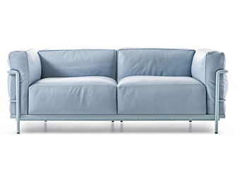 Диван на двоих с обитой спинкой CASSINA 2 Fauteuil Grand Confort 003 фабрика CASSINA из Италии