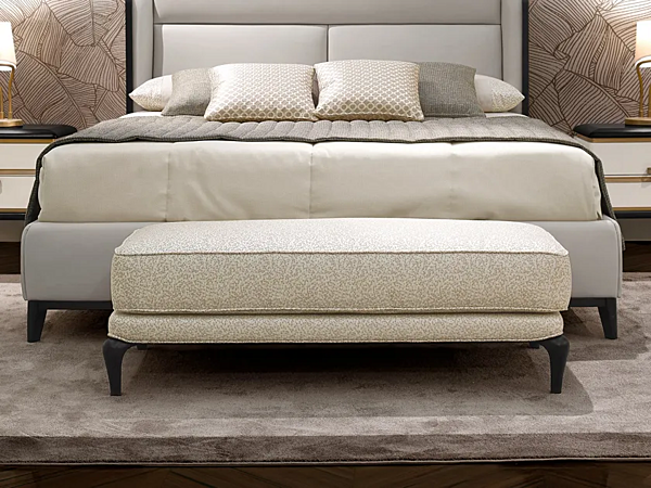 Тканевая скамья с обитой спинкой AR INTERIORS Dilan D35/T фабрика AR Interiors из Италии. Фото №2