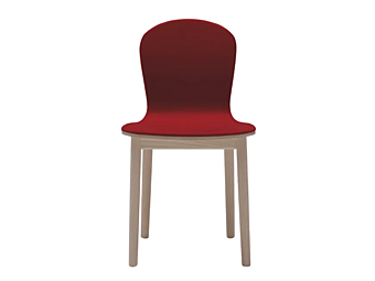 Стул с обивкой из ткани или кожи BAC TWO Cappellini BC_2