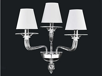 Настенный светильник из муранского стекла Luna Abrissi 10907 фабрика ABRISSI из Италии