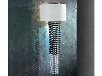 Стенная лампа с кристаллами Сваровски LED Euroluce Lampadari  Венеция Superlux A1 фабрика EUROLUCE LAMPADARi из Италии