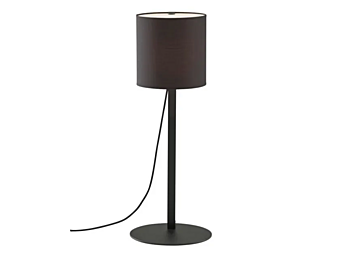Настольная лампа с металлическим основанием и хлопковым абажуром LIGNE ROSET Magnet Lamp 10072440-10072780 фабрика LIGNE ROSET из Италии