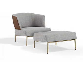 Кресло с обивкой из ткани FORMITALIA Mykonos фабрика FORMITALIA из Италии