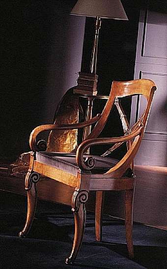 Стул MERONI F.LLI 252P фабрика MERONI 1984 из Италии
