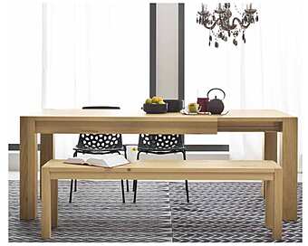 Стол обеденный раскладной прямоугольный ARREX B710 ERCOLE фабрика ARREX из Италии