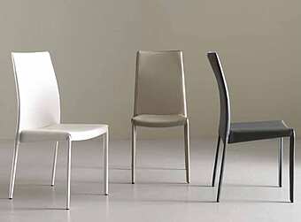 Стул из массива дерева, металла и эко-кожи ARREX A233 фабрика ARREX из Италии