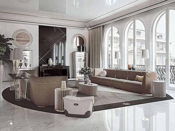 Диван VITTORIA FRIGERIO Ranieri VF51700 фабрика VITTORIA FRIGERIO из Италии. Фото №4