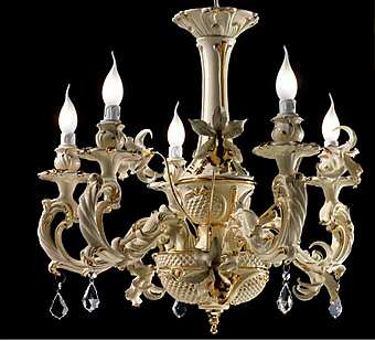 Люстра LORENZON Creazioni Luminose LL.09/AVO/F/5F фабрика LORENZON (F.LLI LORENZON) из Италии