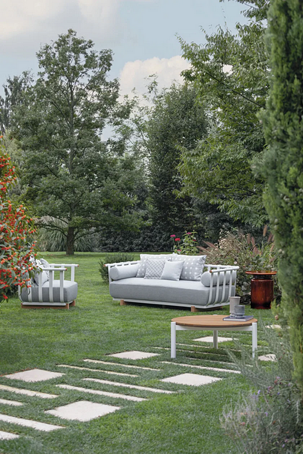 Кресло с подлокотниками из ткани Atmosphera Portofino PF.OUT.PO.PL1+PF.OUT.CXPO.PL1+PF.OUT.CXPOS.PL1 фабрика ATMOSPHERA из Италии. Фото №14